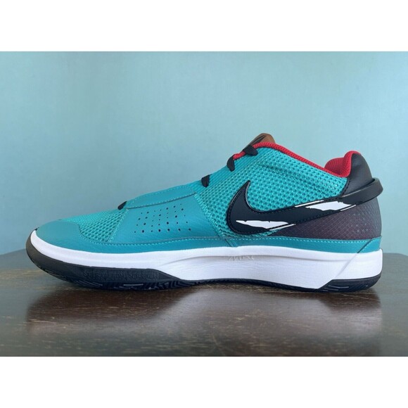 Nike Ja 1 "Scratch" Teal Basketball Shoes Men's Size 13 FD6565-400 - Picture 3 of 11